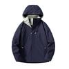 Unisex Spring/Autumn Windproof Waterproof Softshell Jacket with Detachable Hood