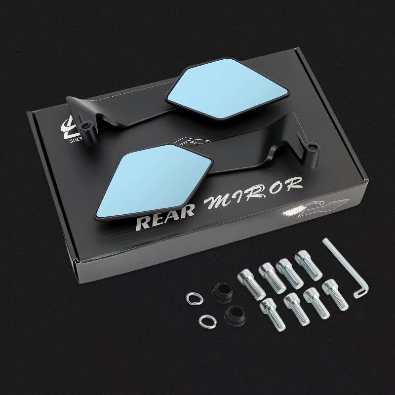 Universal Anti-Glare Rearview Mirror with HD Reflection for Niu Ninebot Electric Motorcycle Wind Deflector