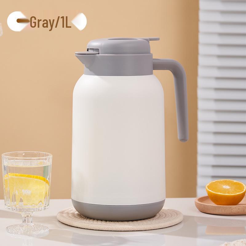 

High-Capacity Insulated Thermos Flask for Homes and Offices: Stylish Hot Water Kettle with Excellent Heat Retention for Dorms and Workplaces.