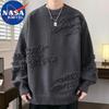 NASA MARVEL Men's Autumn/Winter Pullover Sweater