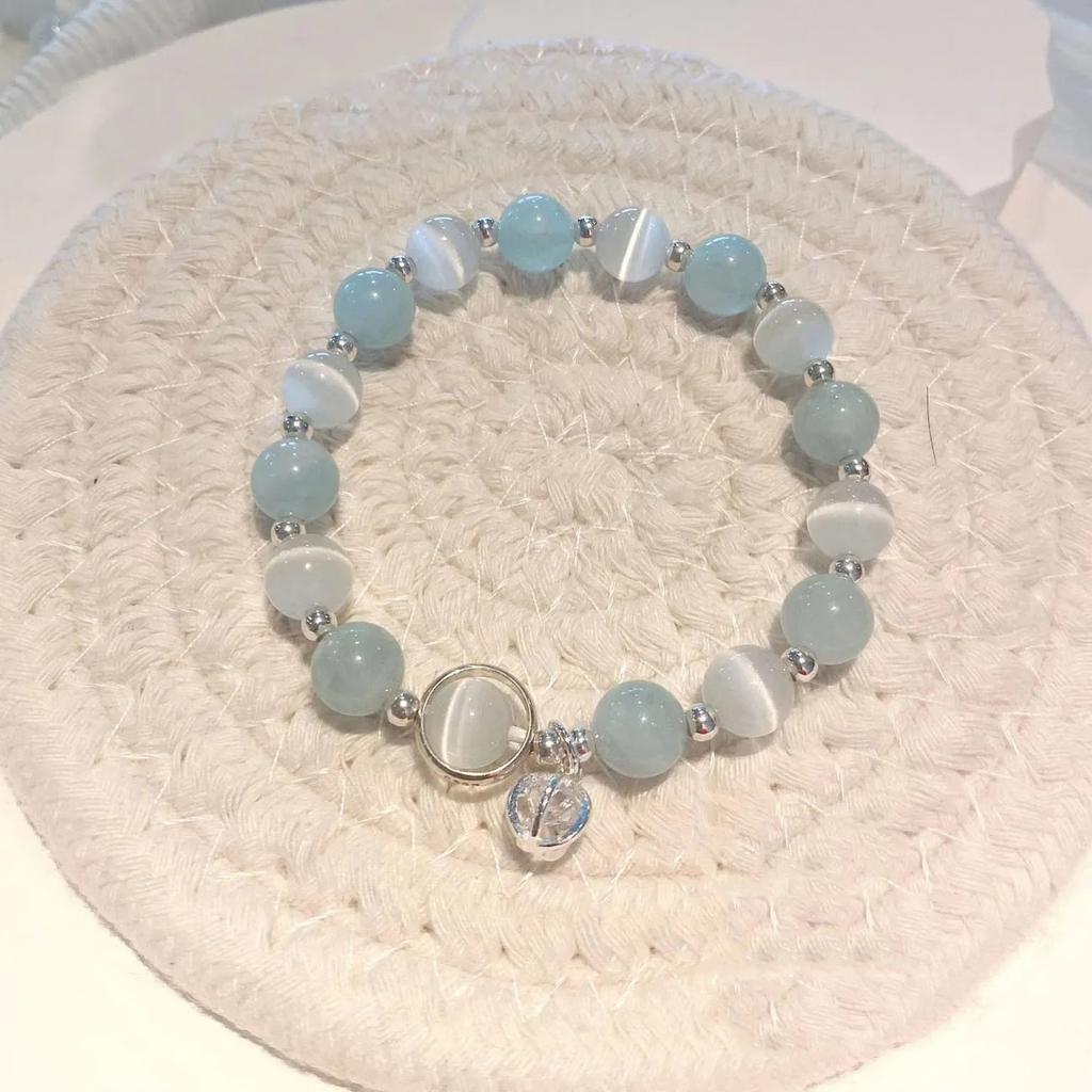 JYL TS Bracelet Blue Tears Obsidian -Channels Calm & Attracts Emotional Luck