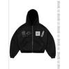 Y2K Vintage Print Rits Hoodie Dames Streetwear Casual Gothic Sweatshirt