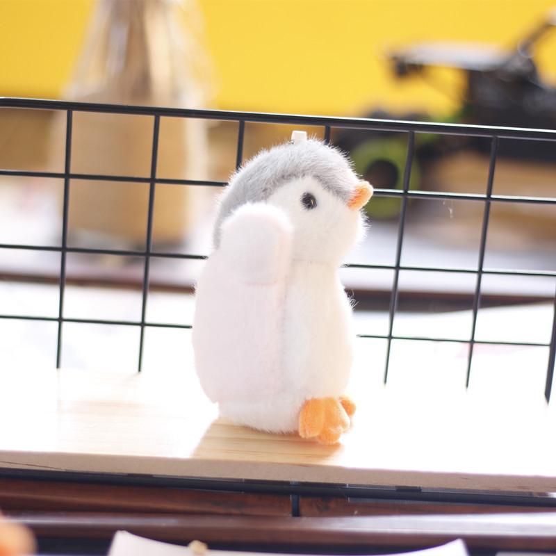 Cute Soft Plush Penguin Keychain Miniature Stuffed Animal Bag Decoration