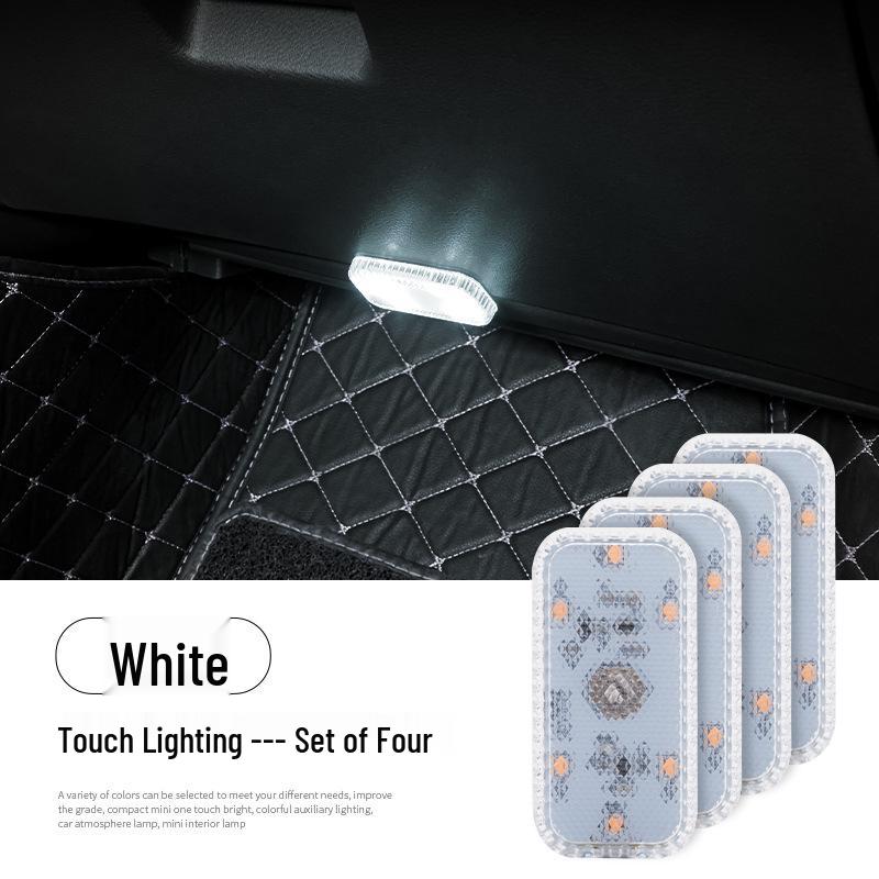 LED Wireless Rechargeable Car Atmosphere Touch Sensor Light