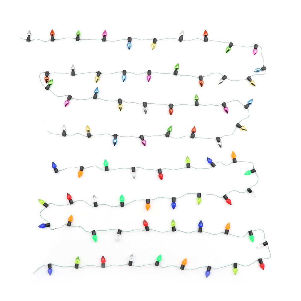 Mini Furniture Accessories String Lights Doll Accessories 0.5m String Of Fake Lights 1/12 Scale Dollhouse Miniature 7 Styles