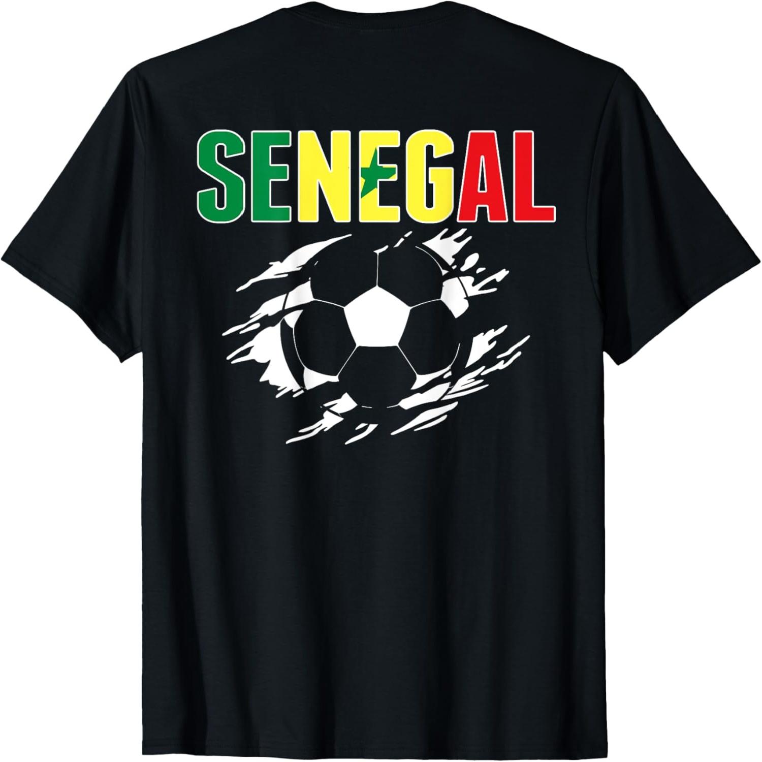 Senegal Soccer Fans Jersey - Senegalese Football Supporters T-Shirt S