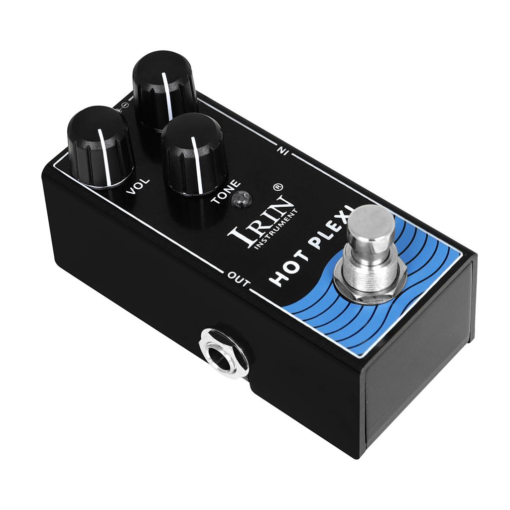 IRIN RF-13 Hot Plexi Guitar Effect Pedal Simulate JCM800 Guitar Amplifier Stronger Output & Greater Distortion Guitar Parts