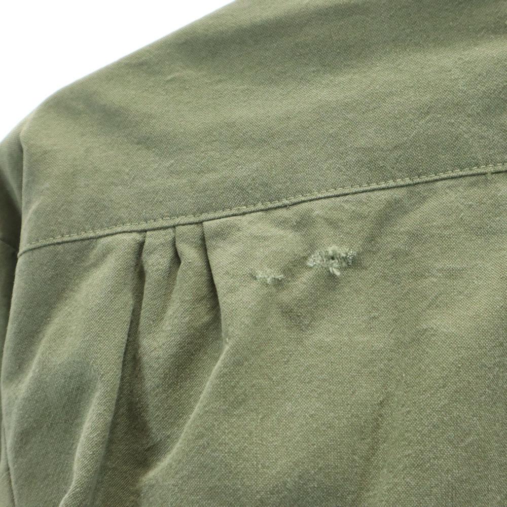 GREG LAUREN Made in USA Long sleeve Zip jacket 1 Khaki Men's Used