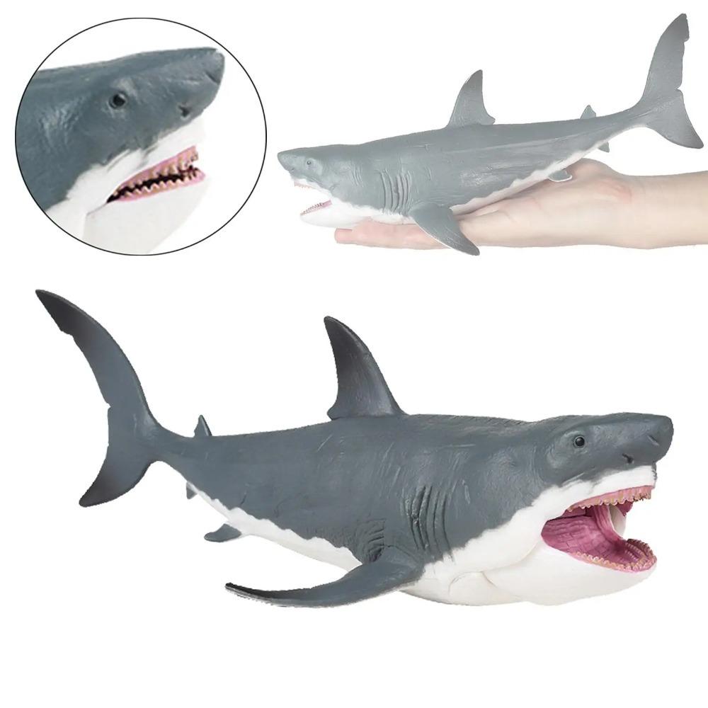 Wild Megalodon Action Figure Toy Realistic Ocean Animal Statue  Educational Kids Toy