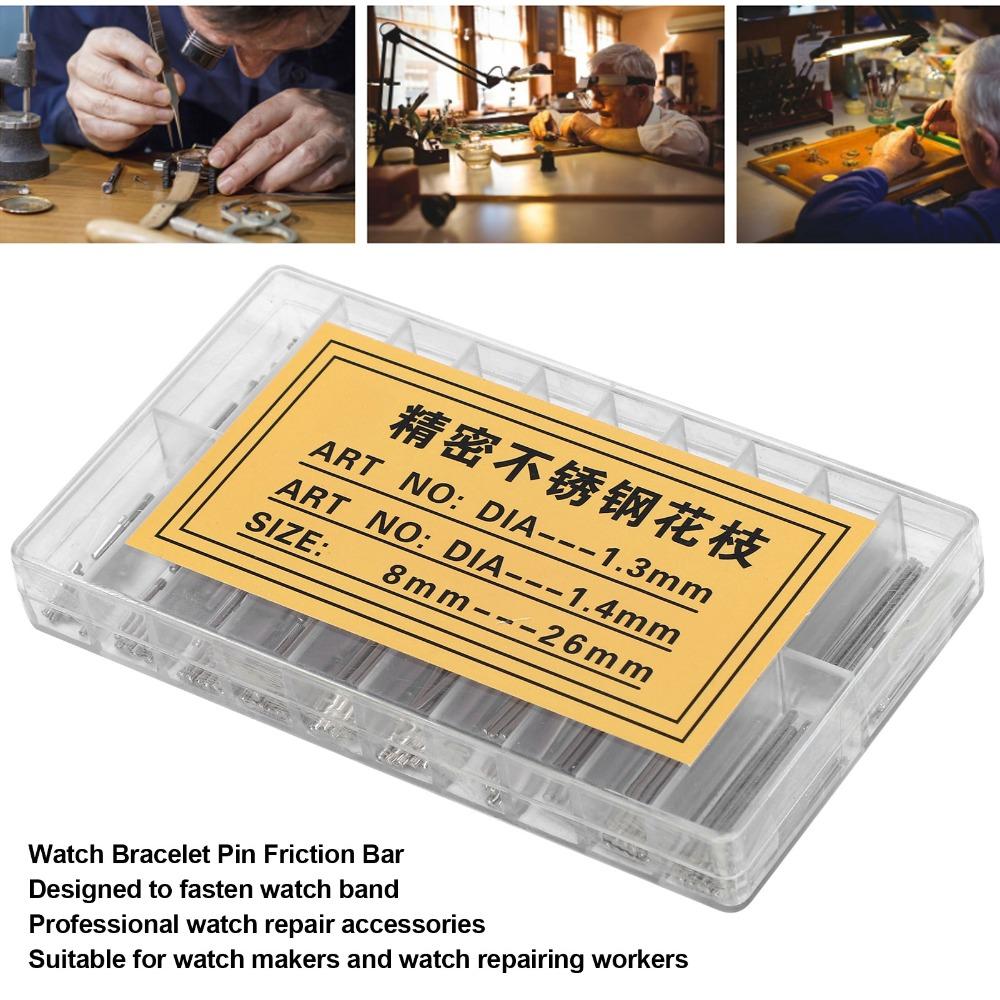 8-26mm Length Watch Bracelet Pin 1.4mm Diameter Watch Band Pins Watch Band Replacement