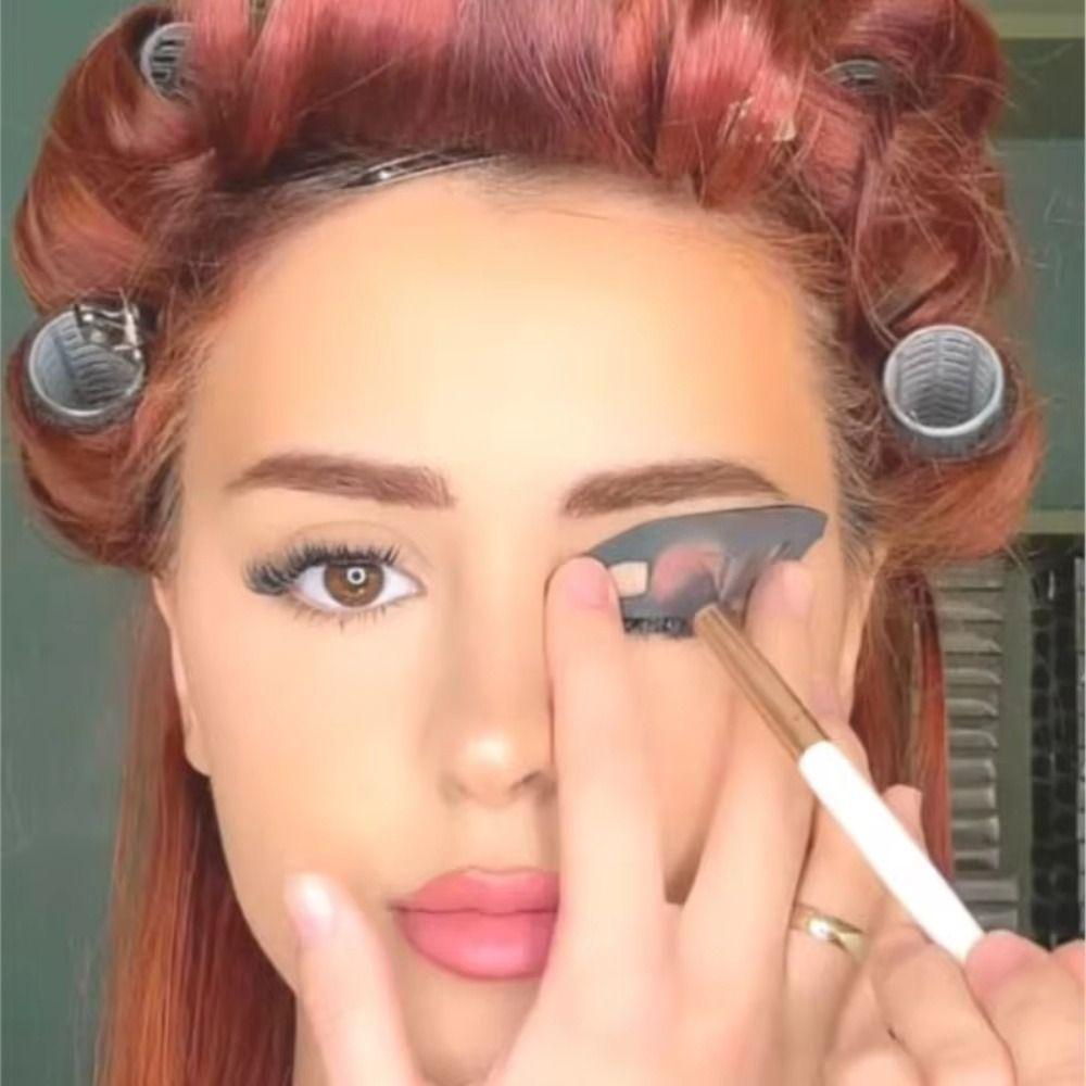 Wearing Aid Eyeshadow Stencil Wing Tips Reusable Eyeshadow Aid Drawing Eye Shadow Tool Painting