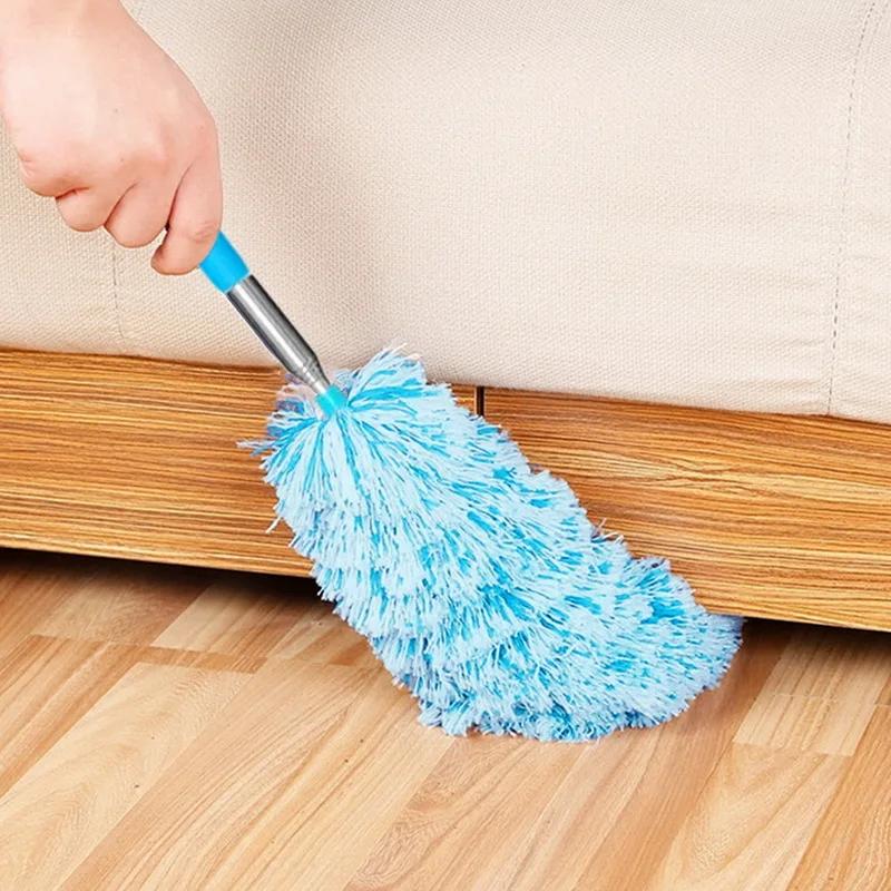 Feather Duster Home Microfiber Adjustable Duster Good Quality Household Tools Washable Dusting Brush Cleaning Tool Extendable