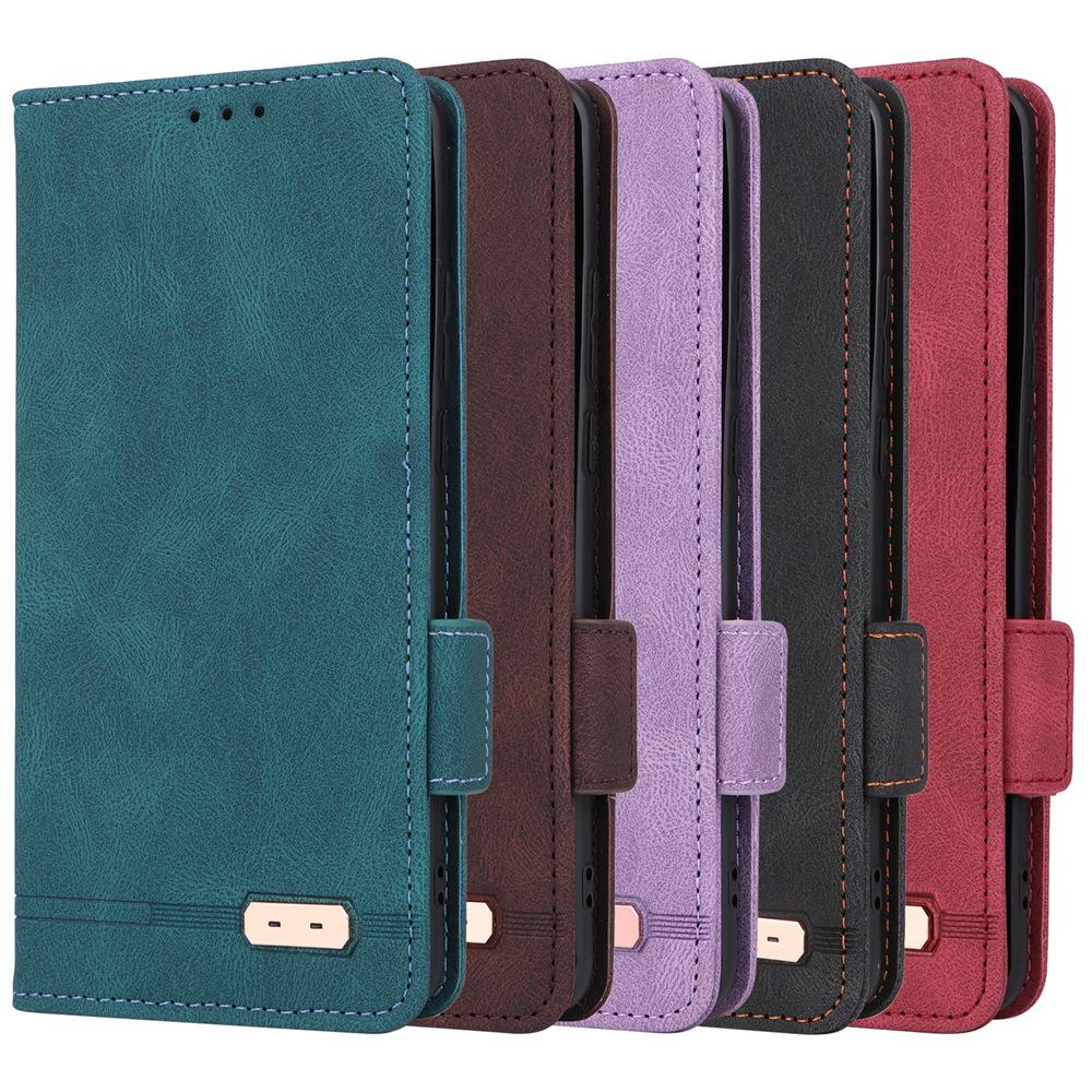 Motorola EDGE40 Neo 5G Flip Leather Protective Case - Unisex European/American Style