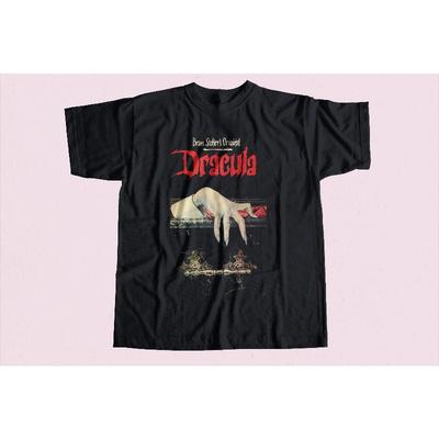 Dracula Movie Theme Tshirt Retro Horror Unisexs Tshirt Summer New Style Unisex Casual Tshirt