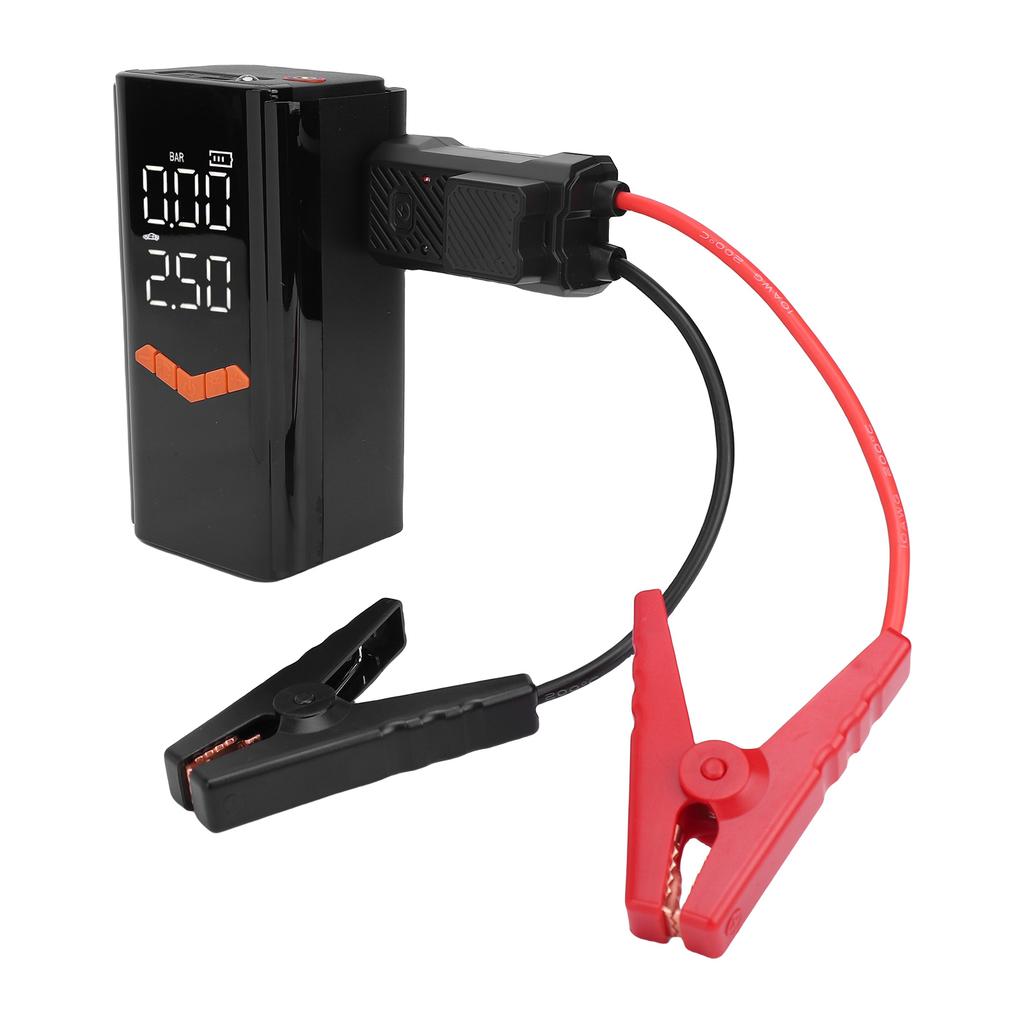Portable Car Jump Starter 10000mAh Emergency Car Battery Jump Box 150PSI Tire Inflator with LED Light