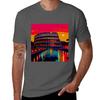 Vibrant Icon Colosseum Of Rome In Color Tshirt Big Size Short Sleeve Casual Top