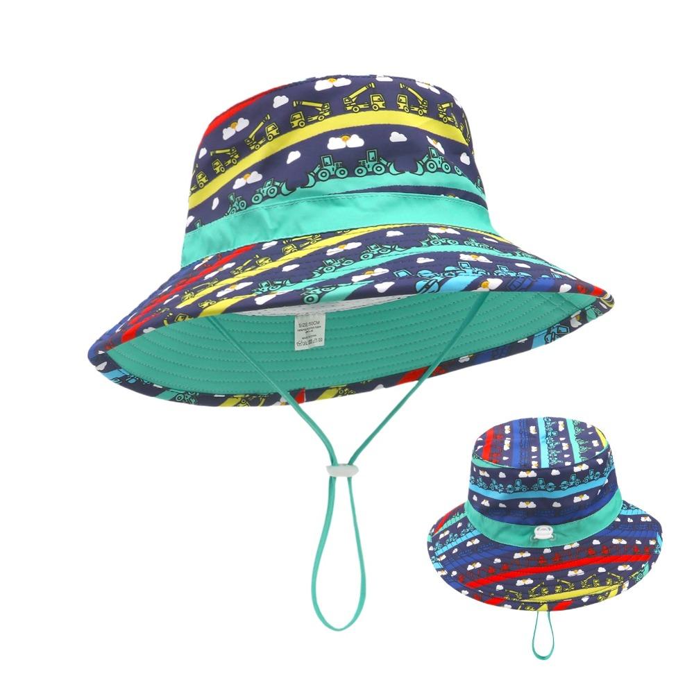 

Breathable Material Fisherman Hat Multi-Color Options Adjustable Design Summer Sun Protection Hat Foldable Lightweight XS