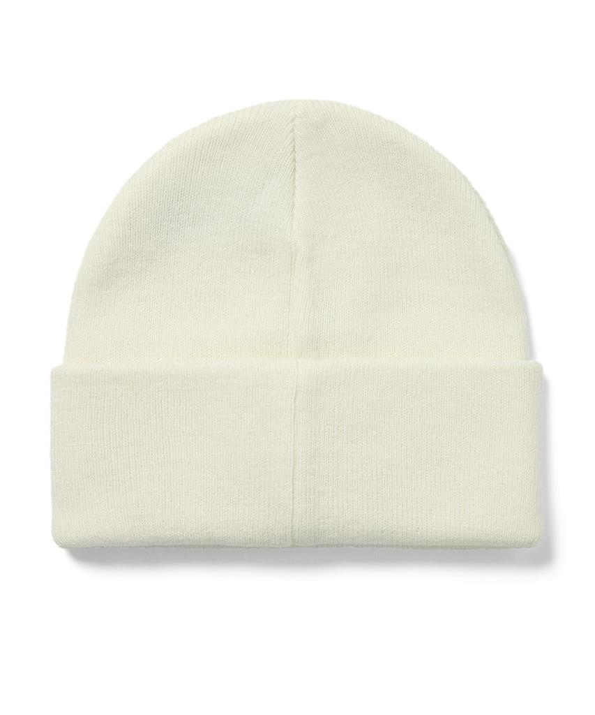 THISISNEVERTHAT Esp-Logo Beanie Off White