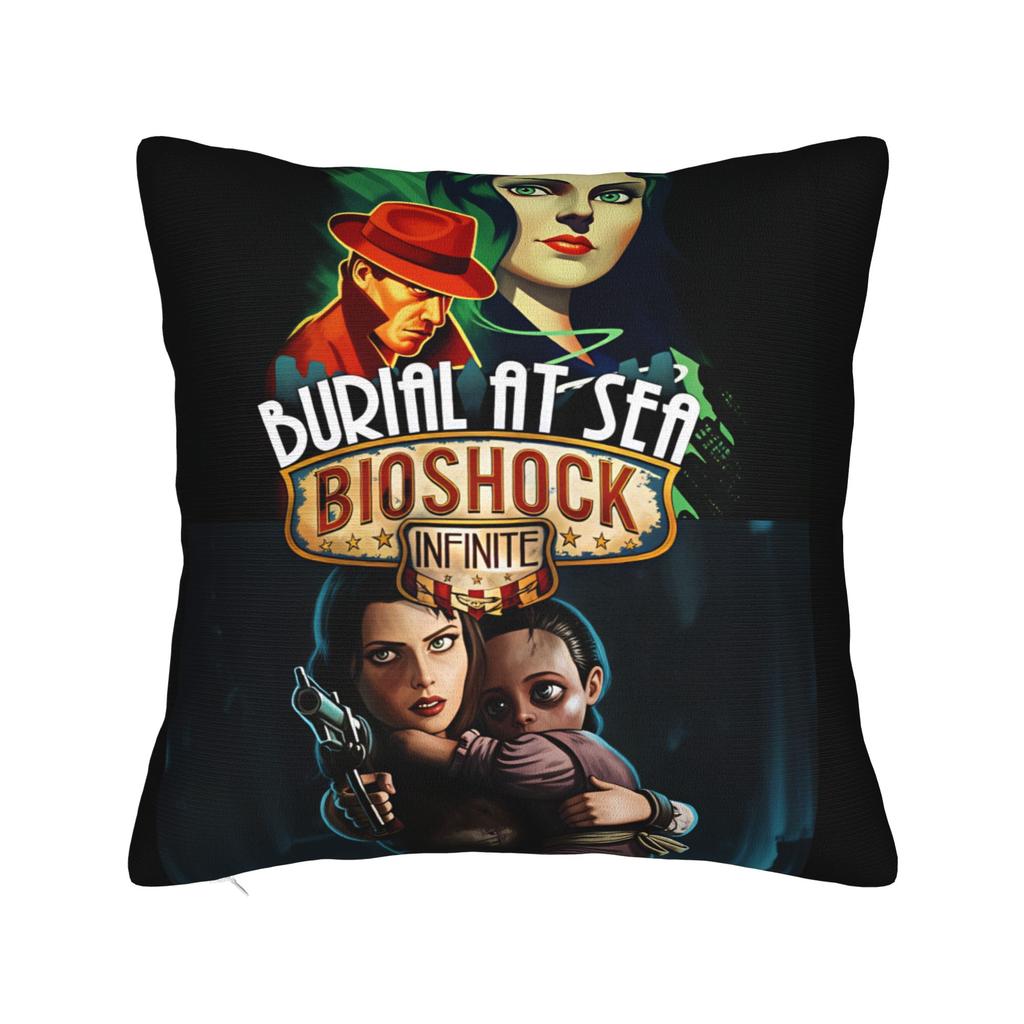 BioShock Remastered Pillow Case Design Pillow Cover Vintage Pillowcases For Living Room Chair