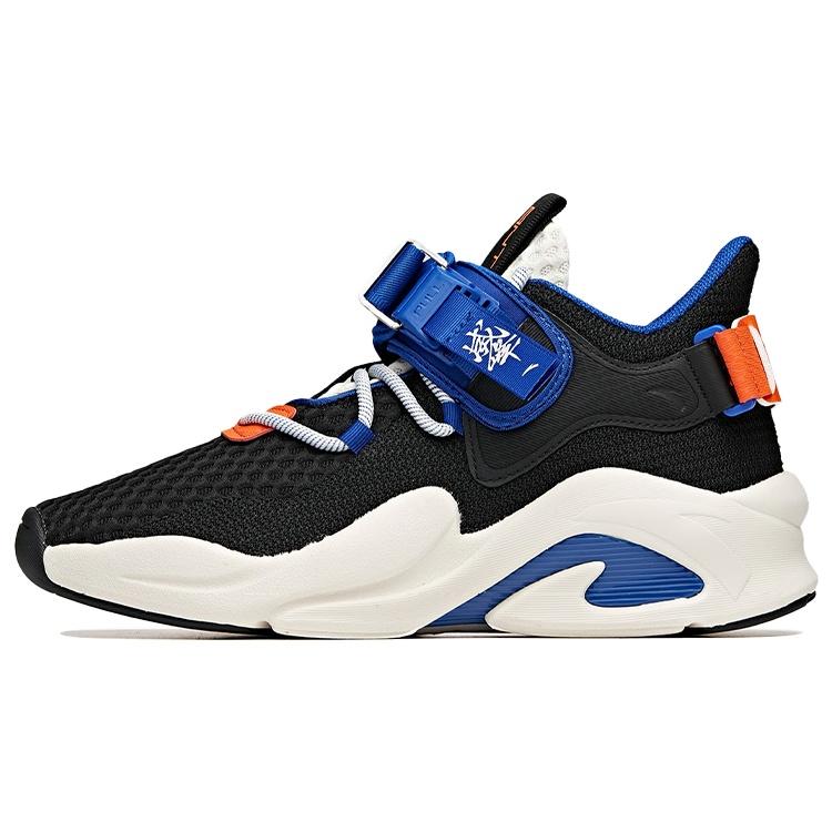 ANTA Shocker Low  Black Blue Orange  Men s 112028085-2 EU 39