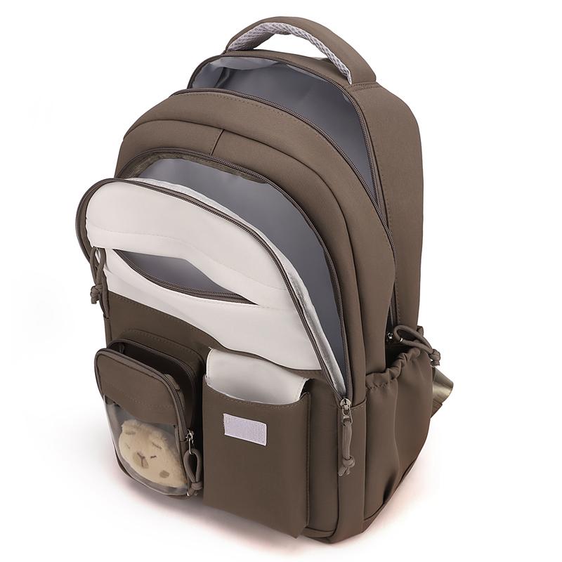 Preppy Backpack Junior High School Student Lightweight Schoolbag Women's Large Capacity Backpack