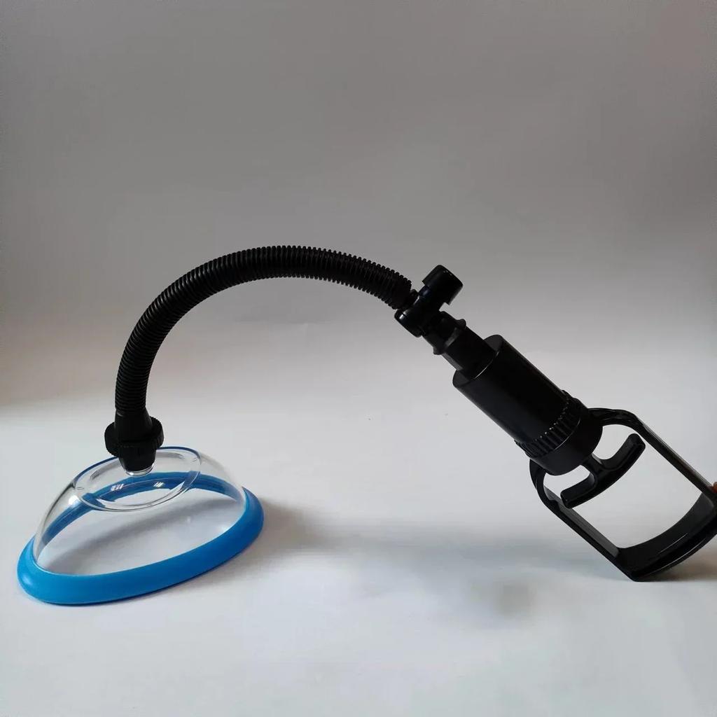 130mm Manual Pussy Pump Vagina Clitoris Sucker Women Breast Massage Nipple Stimulator Enlarge Vacuum Pump Cover Adult Sex Toys