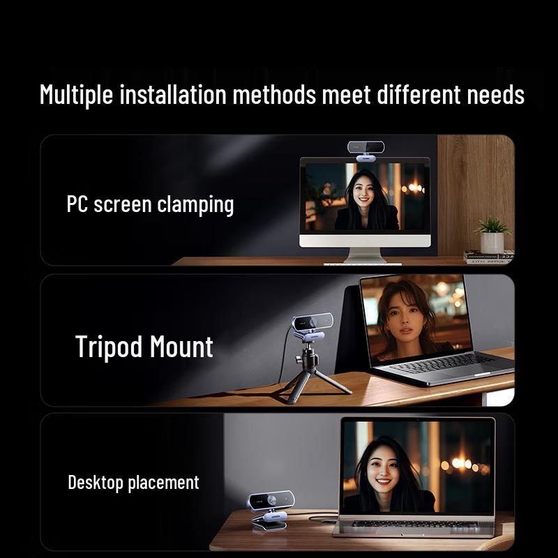 Ugreen 4K USB Webcam with Dual Microphones