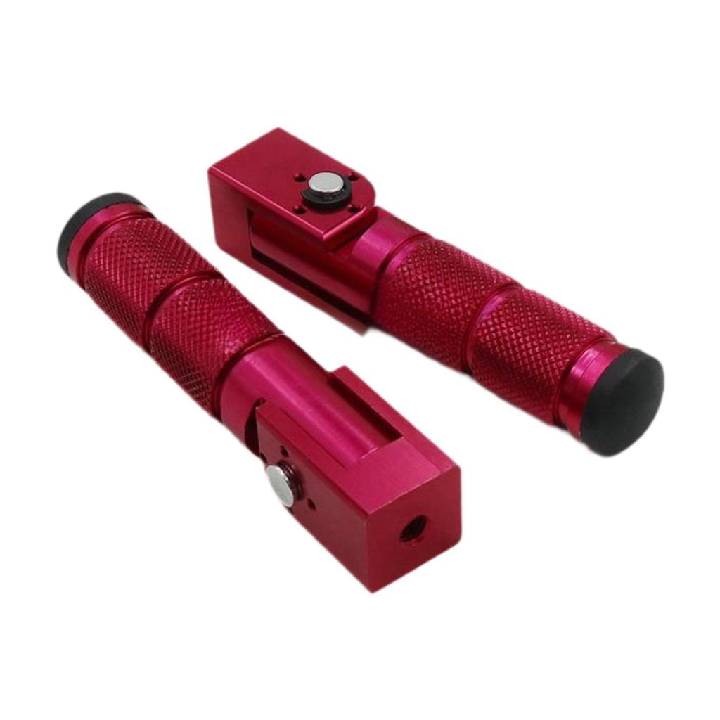 2x Motorcycle Footpegs Replaces Wear Resistant Utility Motorbike Footrests