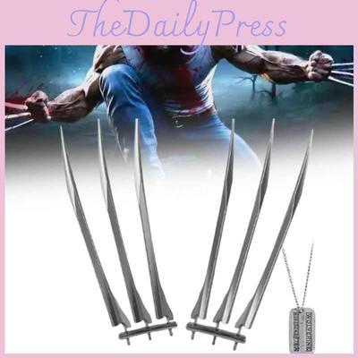 Wolverine Cosplay Claws With Effect For Halloween Costume Props And Themed Events