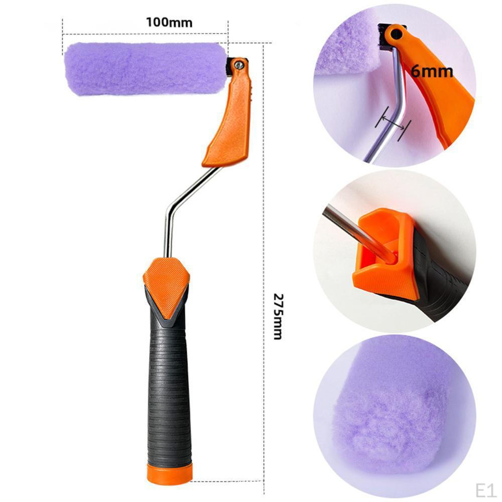 4 inch Paint Roller Frame Sturdy,Premium Practical Wear Resistant Professional Accessories,Supplies