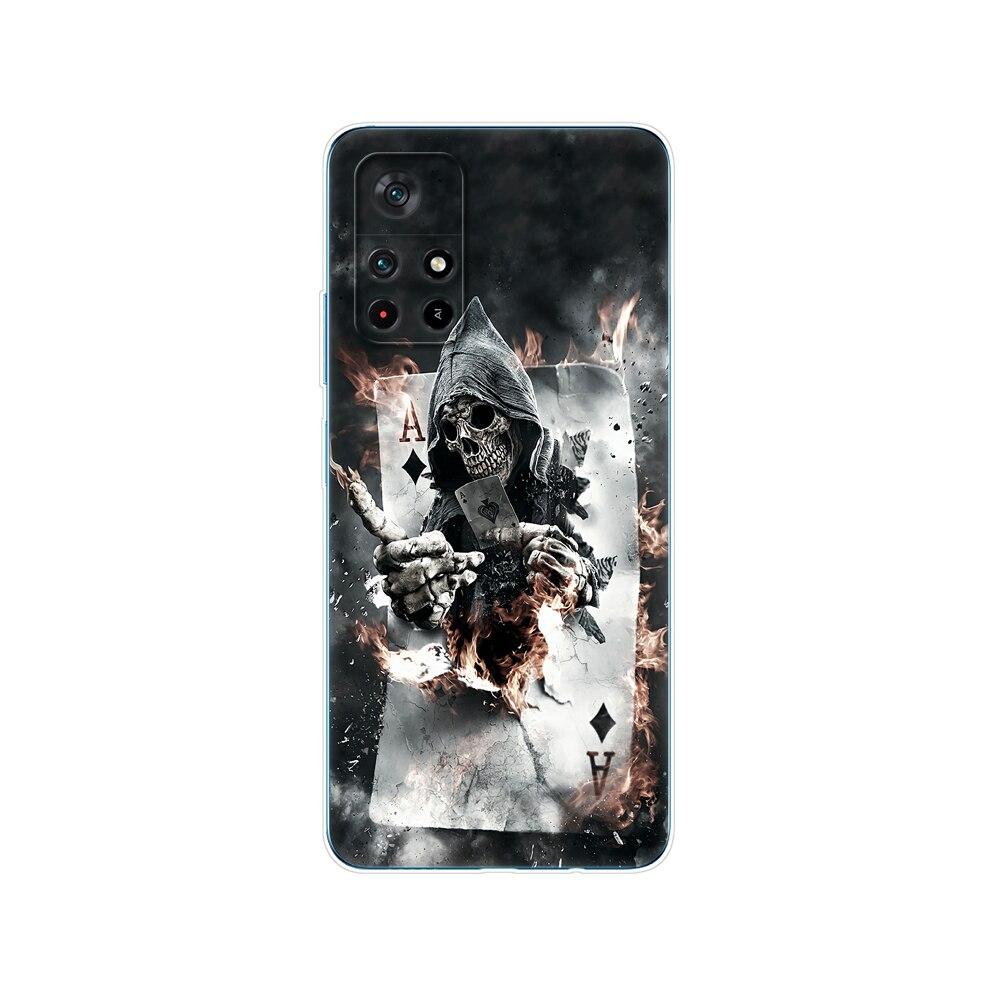 Dla POCO M4 Pro 5G etui miękkie silikonowe etui plecki z tpu dla Xiaomi POCO X4 Pro 5G etui na telefony POCO M4Pro 4G 2021 6.6 cala odporne na wstrząsy