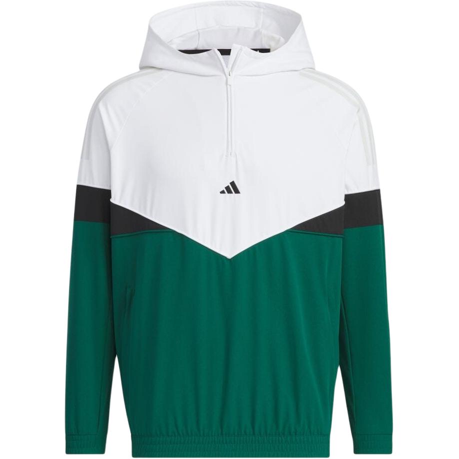 

Adidas Twistknit Casual Simple Hoodie Long Sleeve Sweatshirt Men Sweatshirt White Academy-Green IM7226 S
