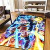 Dragon Ball Super Teppich für Wohnzimmer, Digitaldruck Bodenmatte, Cooler Film Schlafzimmerteppich, Heimdekoration -HYQ5