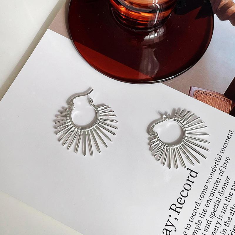 Trendy Sunflower Earrings for Women: Personalized Design, New Backs, Internet Celebrity Style