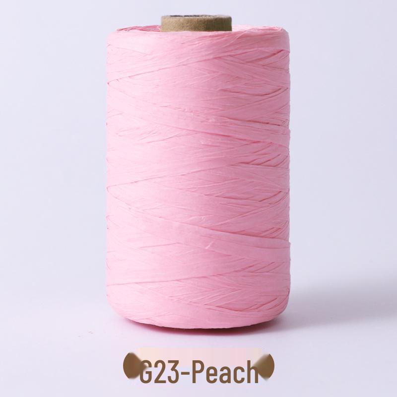 Cotton Raffia Yarn for Crocheting and Knitting Summer Hats and Bags