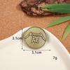 Creative Personality Brass Series Brooch Niche High-end Metal Badge Clothing Backpack Decorative Accessories