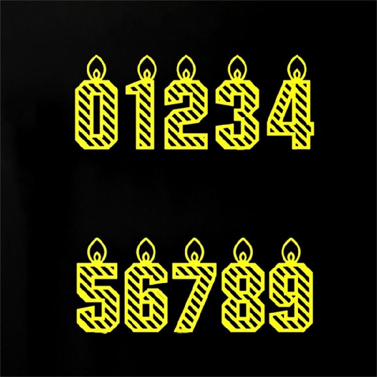 0-9 Number Cutting Dies for Photo Scrapbooking Card Making Decorations Embossing Stencils Carbon Steel Die Cuts