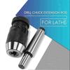 Keyless Drill Chuck 0.2-16 Mm B18 + MT3 M12 DIN228A Morse Taper Arbor-Good
