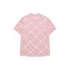 Fila Fusion Full Print Letter Round Neck Pullover Short Sleeve T-Shirt Unisex Tops Youth-Pink T11U326101F-PK
