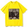Chris Brown Fallin TShirt Graphic T Shirts Unisex Unisex Fashion Vintage Street Short Sleeve T Shirts Casual Pure Cotton Streetwear