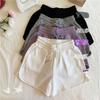 Korean Version of High Waist Casual Wide Leg Pants Ins Students Loose Thin Sports Hot Pants
