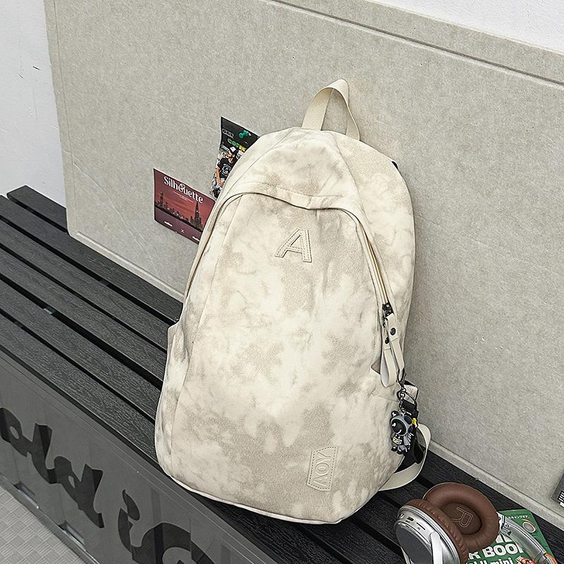Schoolbag new large-capacity backpack camouflage retro travel backpack college student hot-selling new casual fashion schoolbag
