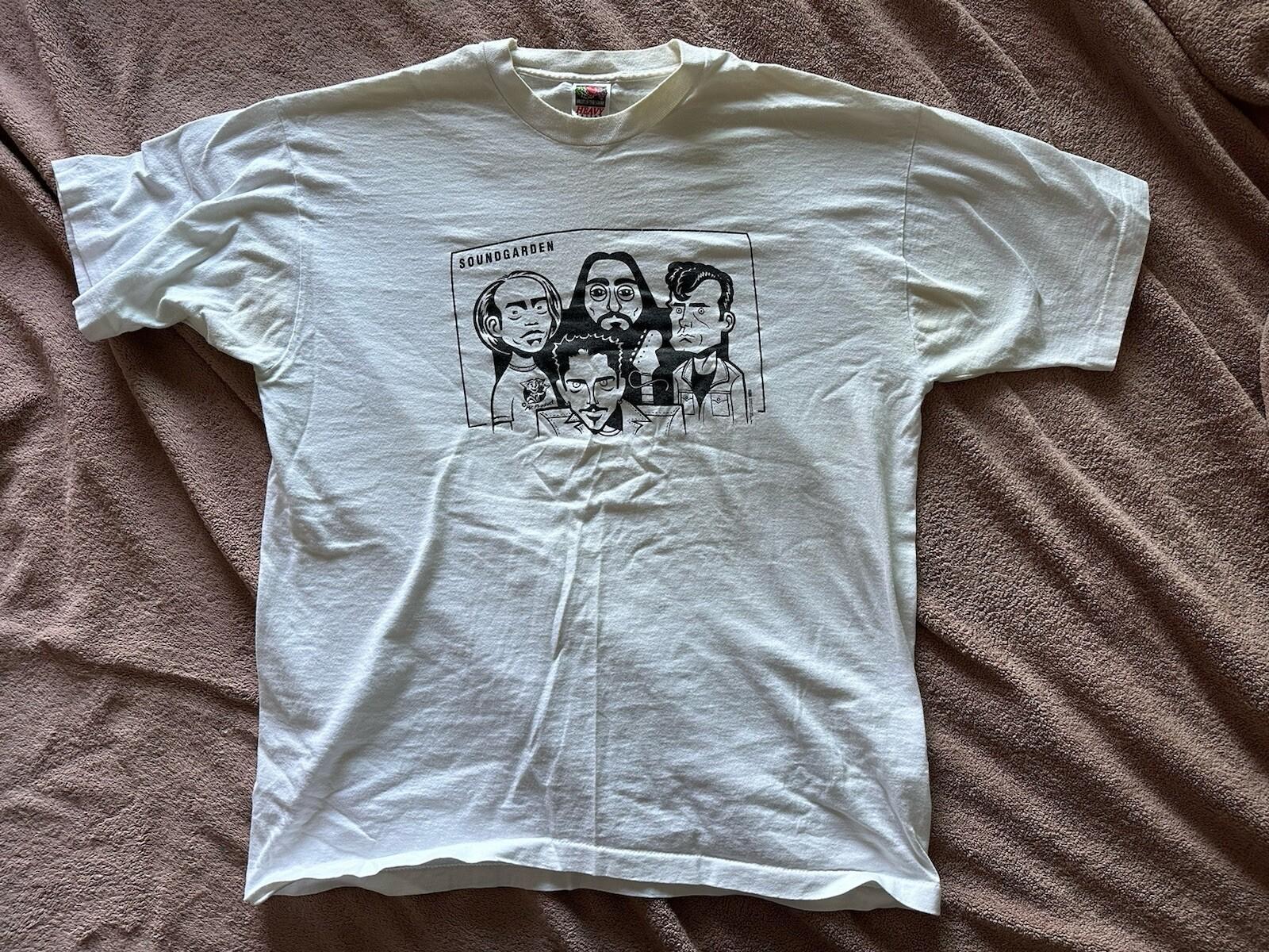 Rare Soundgarden art Shirt Unisex Concert S-5XL Reprint LO242 M