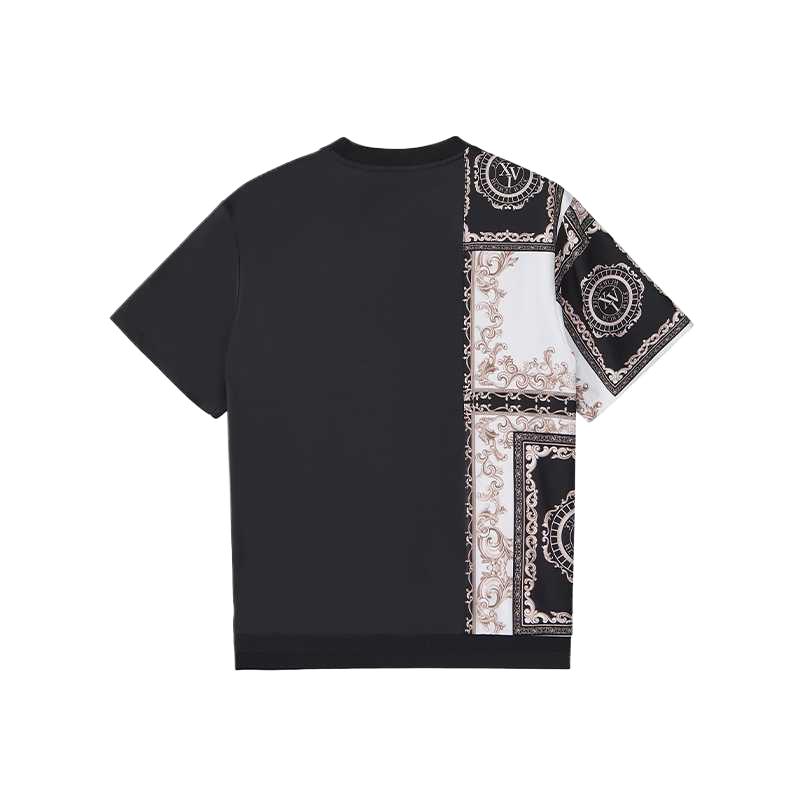 Fila Golf Versailles Series Comfortable Breathable Round Neck Short Sleeve T-Shirt Unisex Tops A11M425155F-ZA