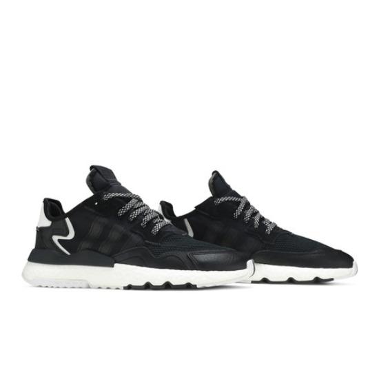 Adidas Nite Jogger Core черный EE6254 EU 36.5 чёрный