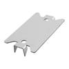 Studs Nail Plates Plumbing Protectors Construction Wood Drilling Easy Installation Pointed Tip Reliable Protection