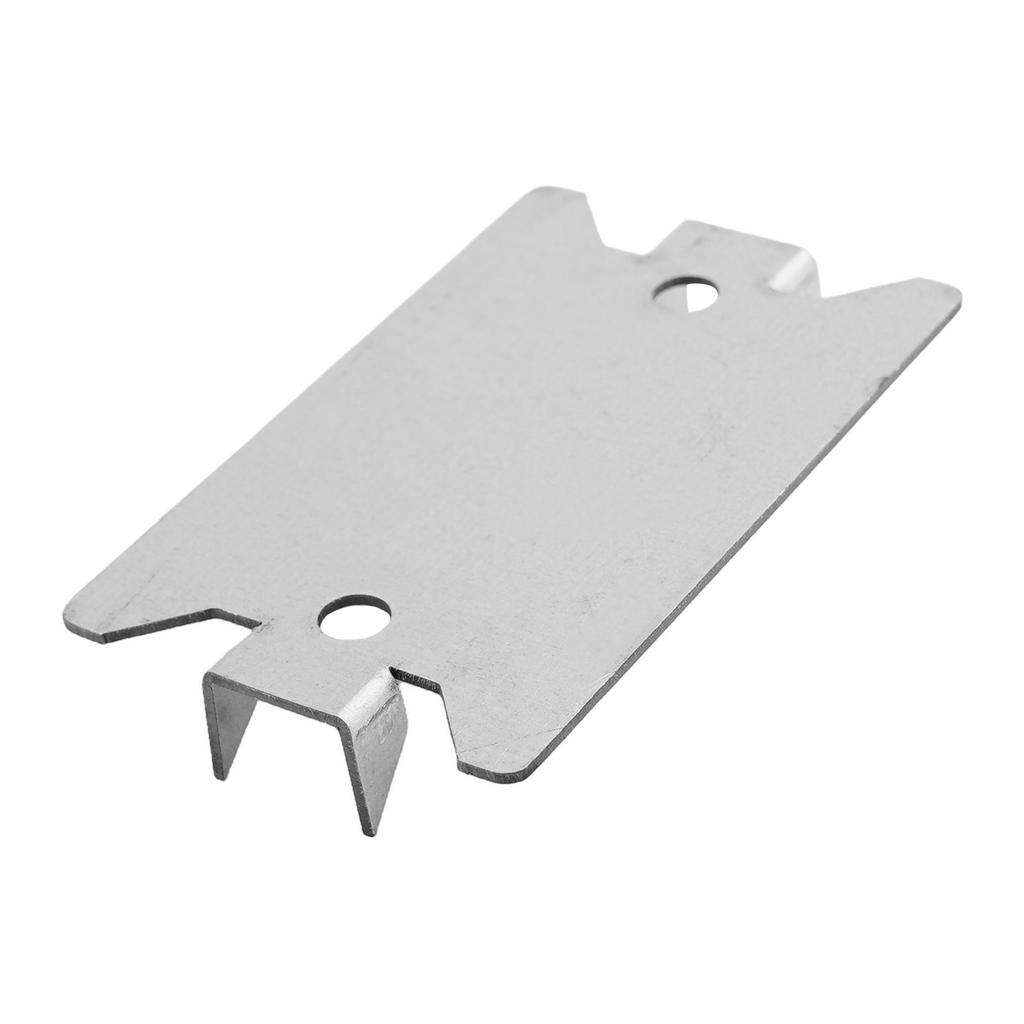 Studs Nail Plates Plumbing Protectors Construction Wood Drilling Easy Installation Pointed Tip Reliable Protection