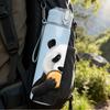1PC Panda Holding Fruit Bite Pattern 750ml Color Plastic Sports Water Bottle Leakproof Flip Straw Lid Suitable for Sports Office Home Use