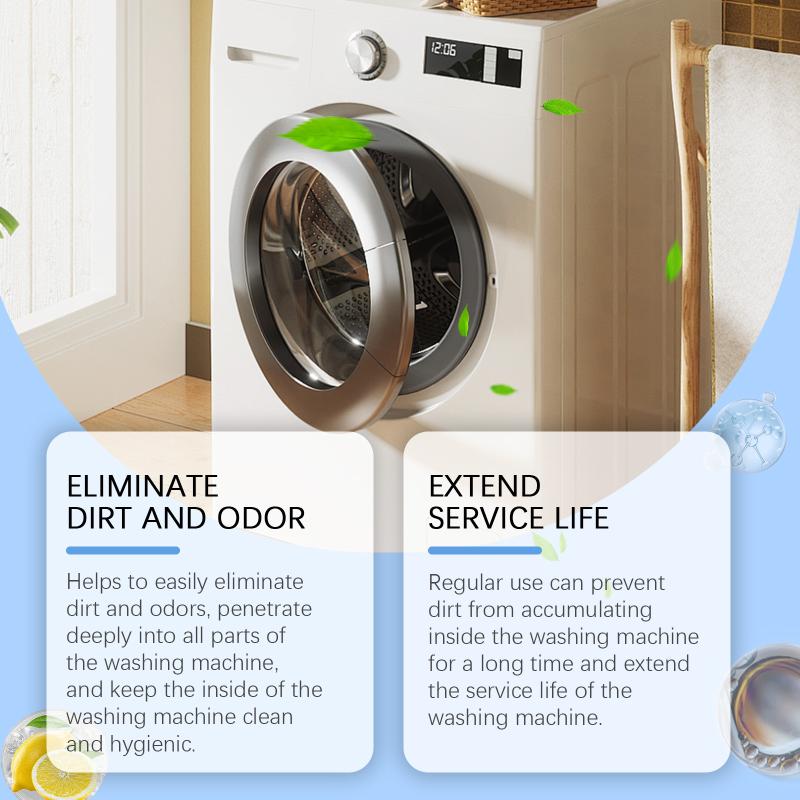 Washing machine cleaner, household automatic washing machine drum cleaning and descaling effervescent tablets one size