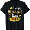 Funny Happy Mothers Day Cute Floral for Women Mom Grandma T Shirt UNISEX Vintage Washed Soft Versatile Stretched Vintage